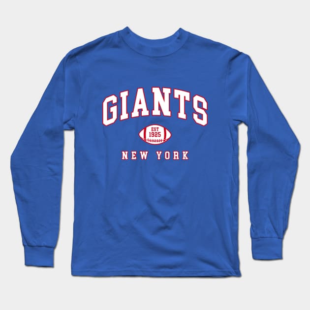 The Giants Long Sleeve T-Shirt by CulturedVisuals